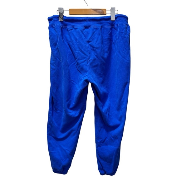 GAP Blue Sweatpants Size: Large Soft Joggers • trackpants soft fleece drawstring - Picture 3 of 4